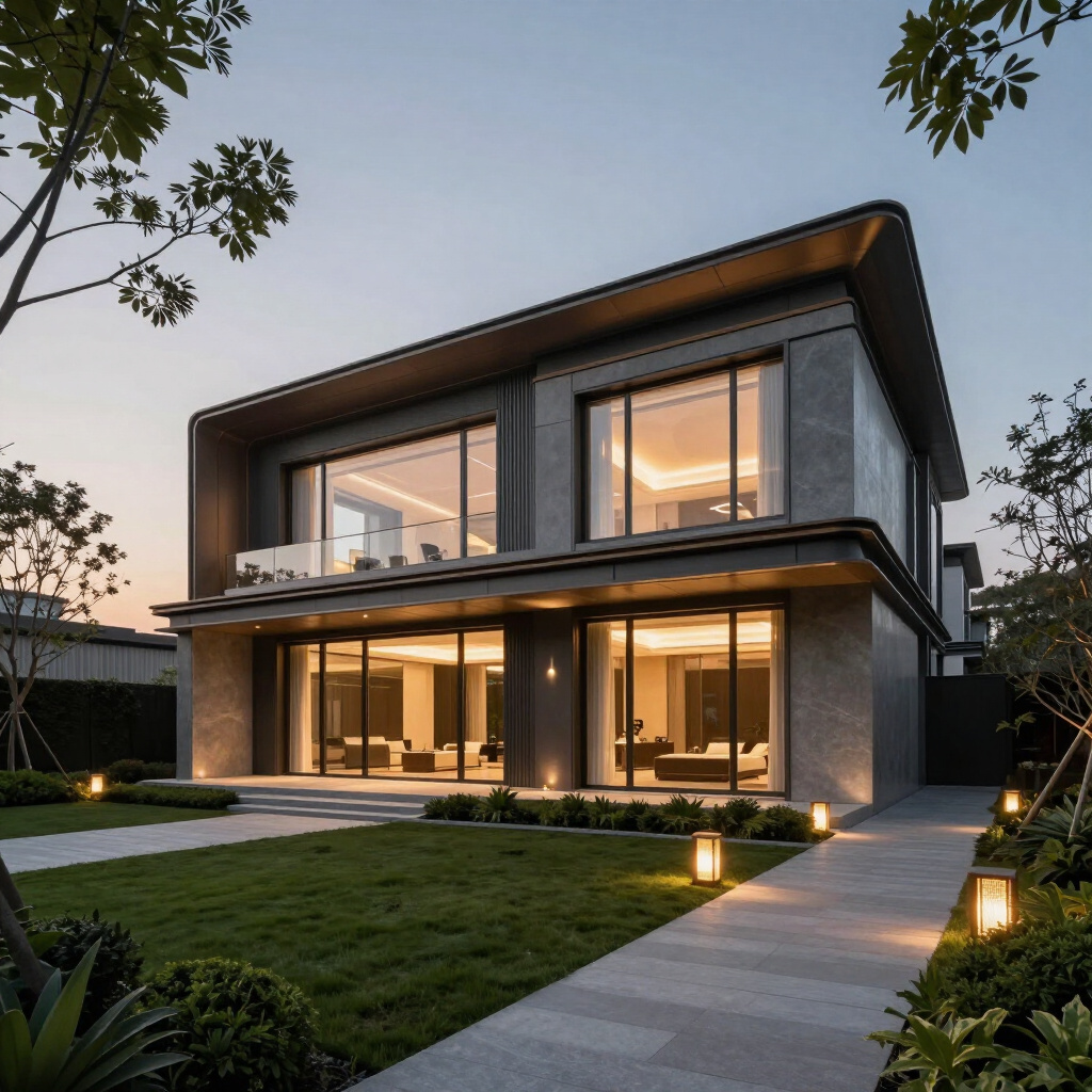 Contemporary residential architecture — Groundstone development concept